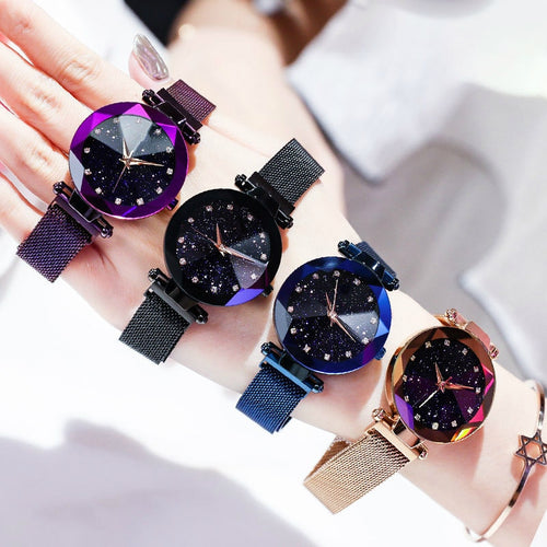 Crystal Fashion Dress Woman Watches