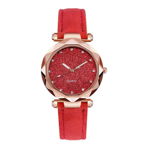 Casual Women Romantic Starry Sky Wrist Watch