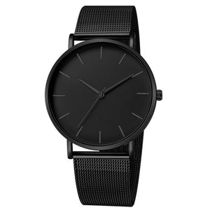 Women Watch Mesh Stainless Steel Bracelet