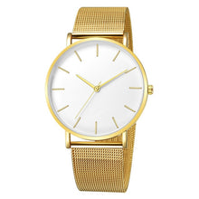 Load image into Gallery viewer, Women Watch Mesh Stainless Steel Bracelet