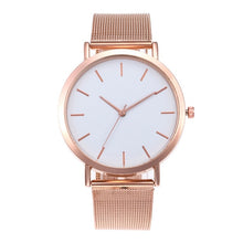 Load image into Gallery viewer, Watches Simple Romantic Rose Gold Watch