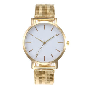 Watches Simple Romantic Rose Gold Watch