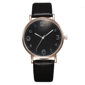 Analog Quartz WristWatch Golden