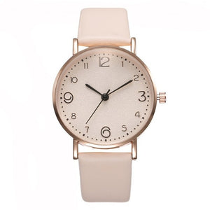 Analog Quartz WristWatch Golden