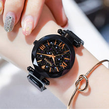 Load image into Gallery viewer, Starry Sky Female Clock Quartz Wristwatch